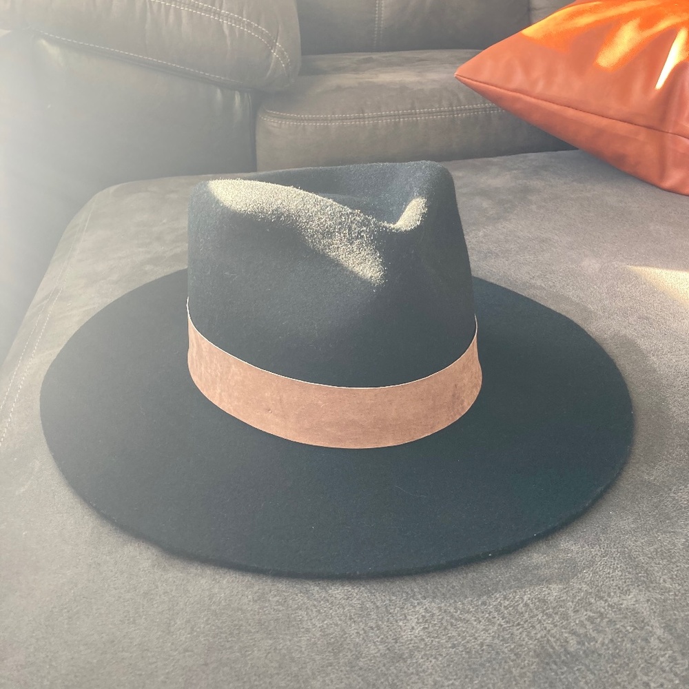 Gigi Pip Black Miller Fedora